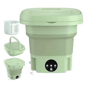 Mini Lavadora Portátil Plegable Ultrasónica Mcasa Hogar 9L 220V/110V