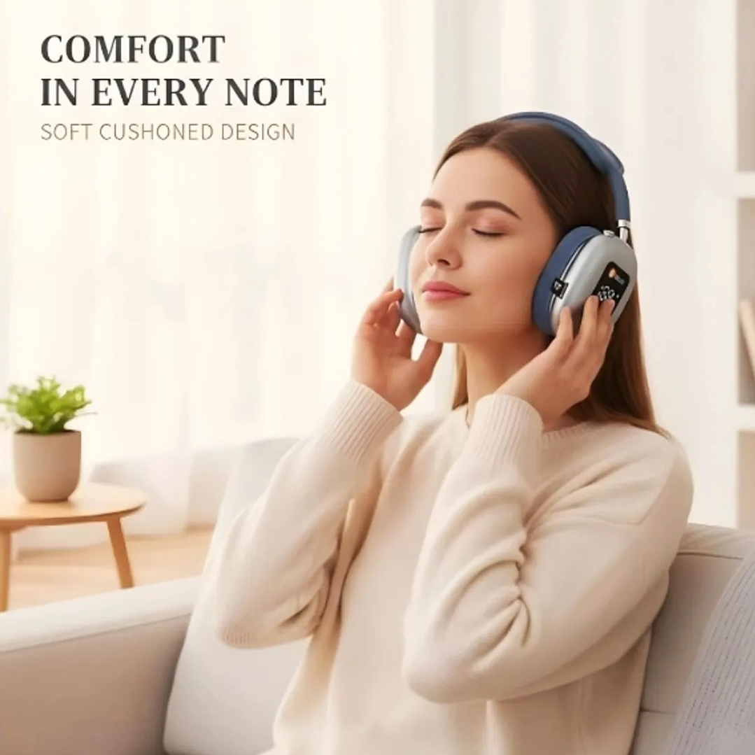 Audífonos mcasa MAX Bluetooth Inalámbricos Over-Ear Cancelación de Ruido  10