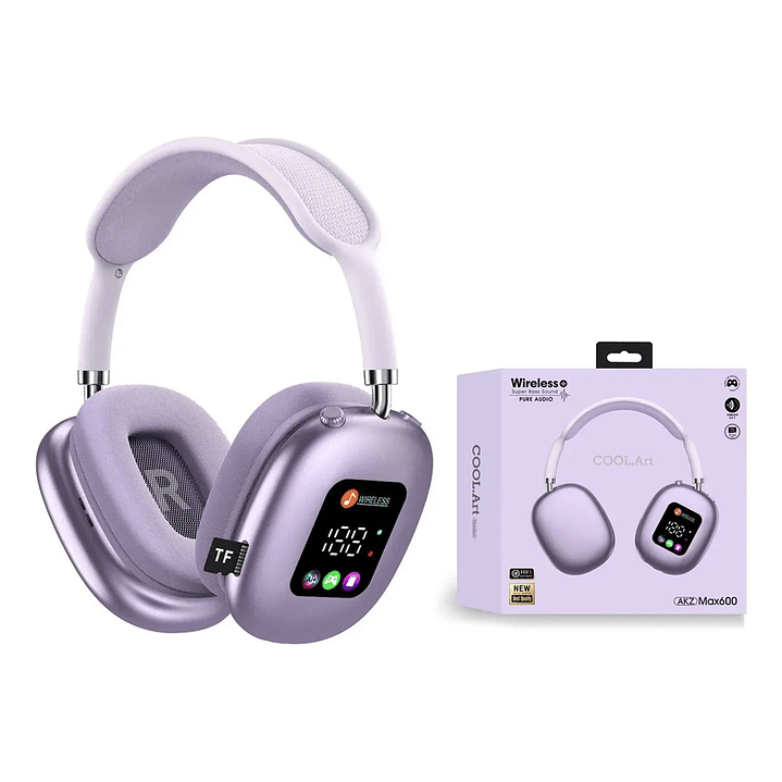 Audífonos mcasa MAX Bluetooth Inalámbricos Over-Ear Cancelación de Ruido  4