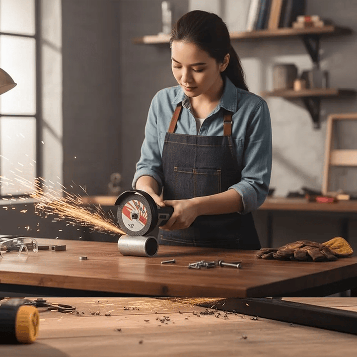 Mini Esmeril Angular Inalámbrico Mcasa 4