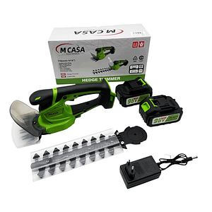 Corta Césped Recortadora De Setos Inalámbrica 2 En 1 Mcasa
