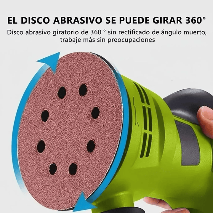 Lijadora Roto Orbital Inalámbrica Mcasa 6