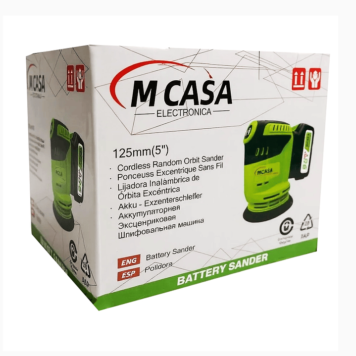 Lijadora Roto Orbital Inalámbrica Mcasa 3