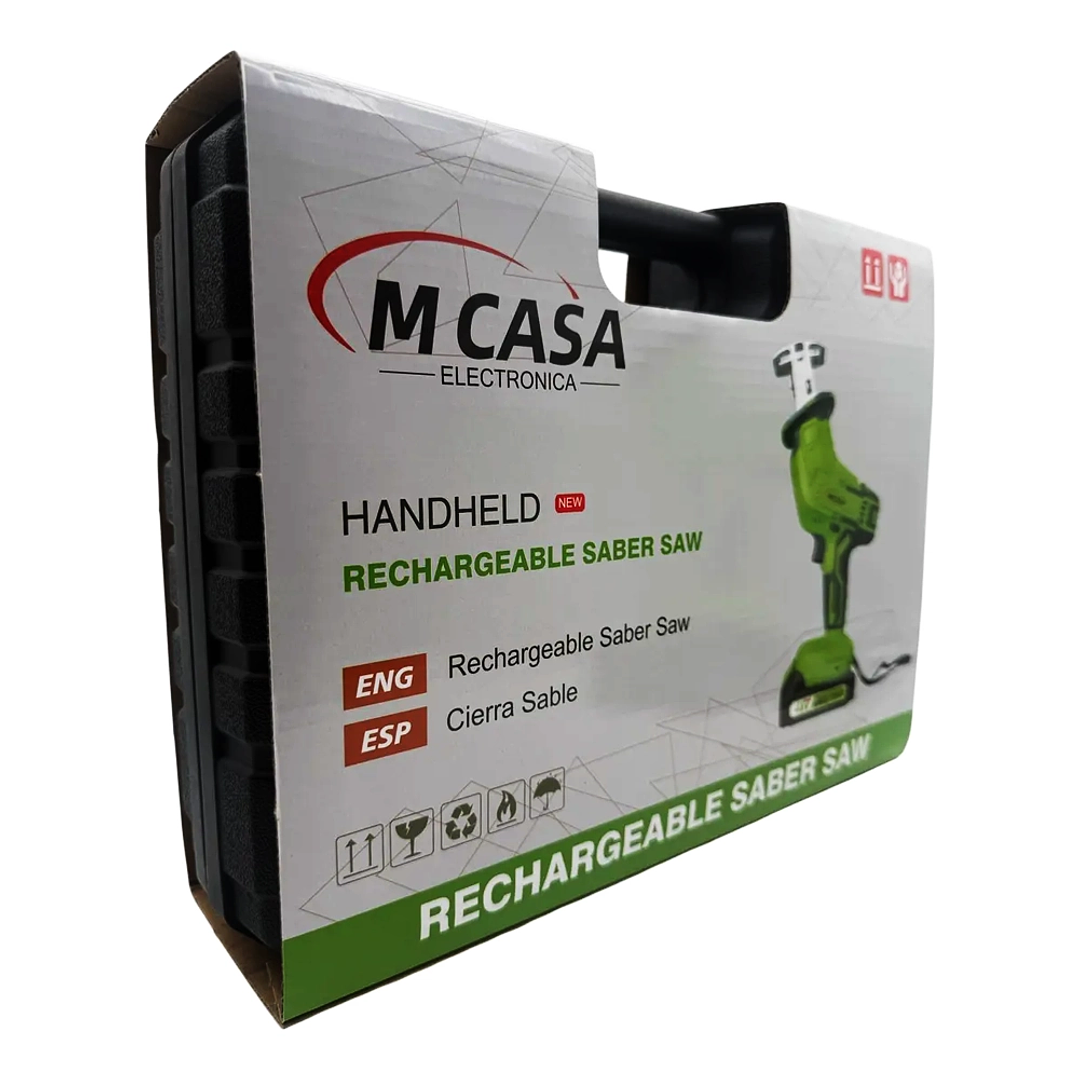 Sierra Sable Recíproca Inalámbrica 48V Mcasa con 2 Baterías y Maletín 3