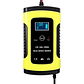 Cargador de Batería Inteligente 12V 6A con Pantalla LCD para Autos y Motos - Miniatura 1