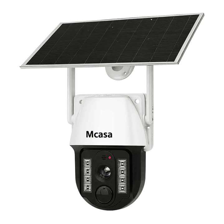 Cámara de Seguridad Inteligente Solar PTZ V380 3MP Wi-Fi con Visión Nocturna y Audio Bidireccional 1