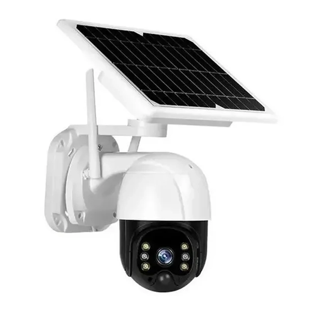 Cámara de Seguridad Inteligente Solar WiFi PTZ con Visión Nocturna y Audio Bidireccional 1