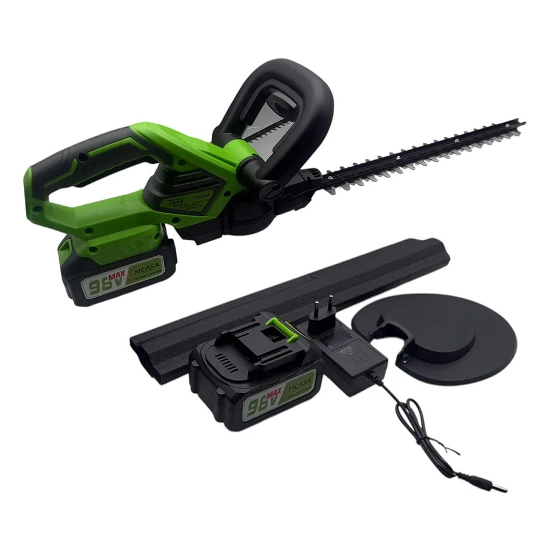 Cortasetos Inalámbrico 98V M1 Verde Lima con 2 Baterías para Jardín 2