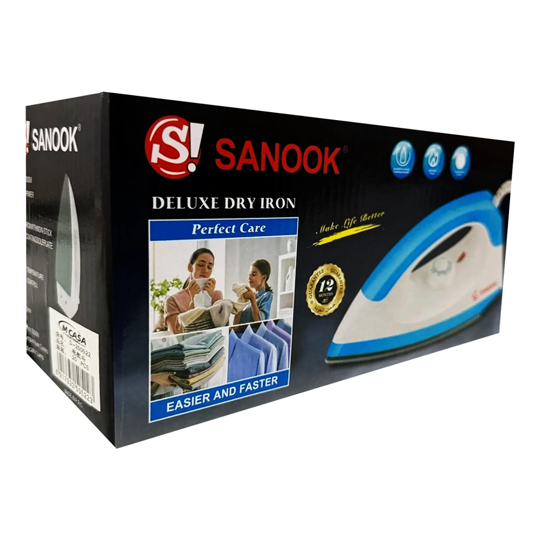 Plancha Eléctrica Seca Mcasa 1000W con Control de Temperatura  9