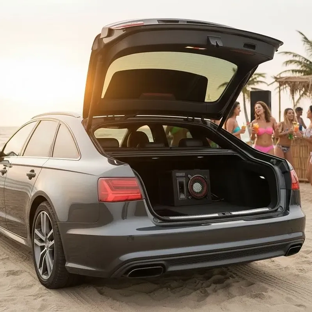 Subwoofer Para Auto 1200w Pervoi Super Bass Semtoni Mcasa 4