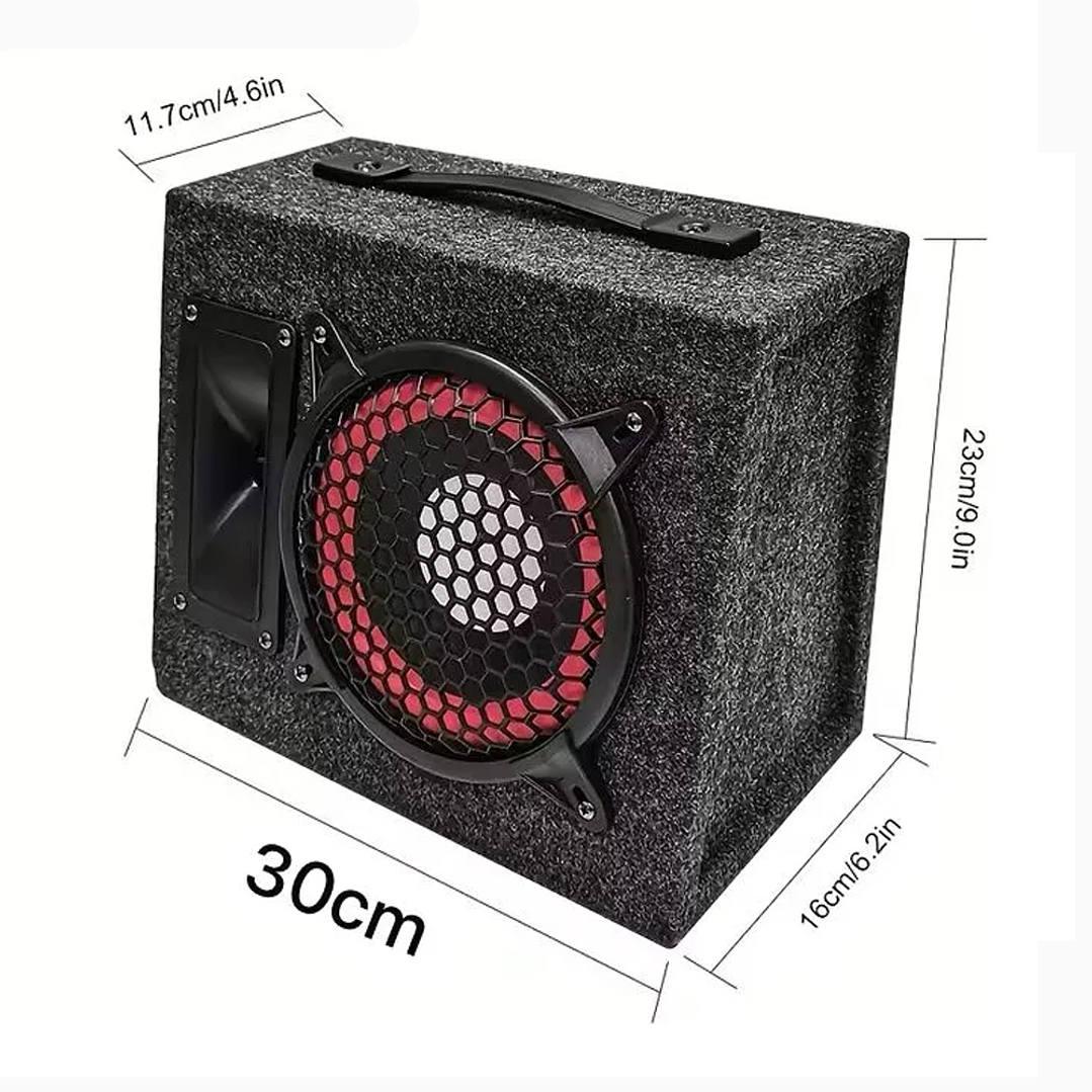 Subwoofer Para Auto 1200w Pervoi Super Bass Semtoni Mcasa 5