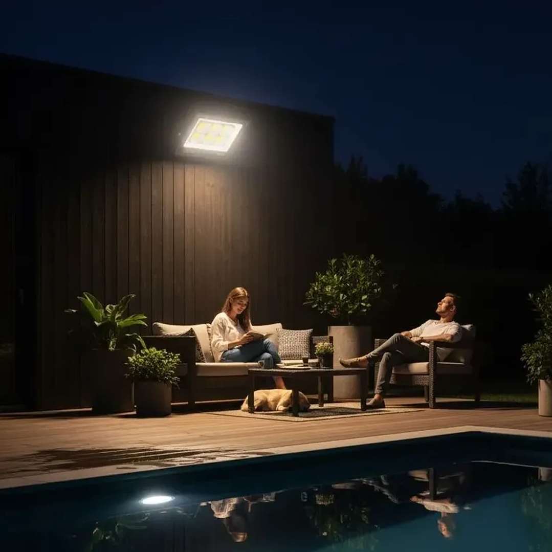 Foco Halogeno Reflector Led 800w Ip66 Exterior Jardin Mcasa 4