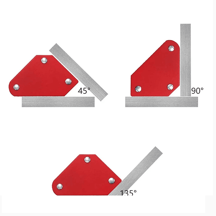 Escuadra Magnética Mcasa Afix-tools – Set de 6 Piezas 4