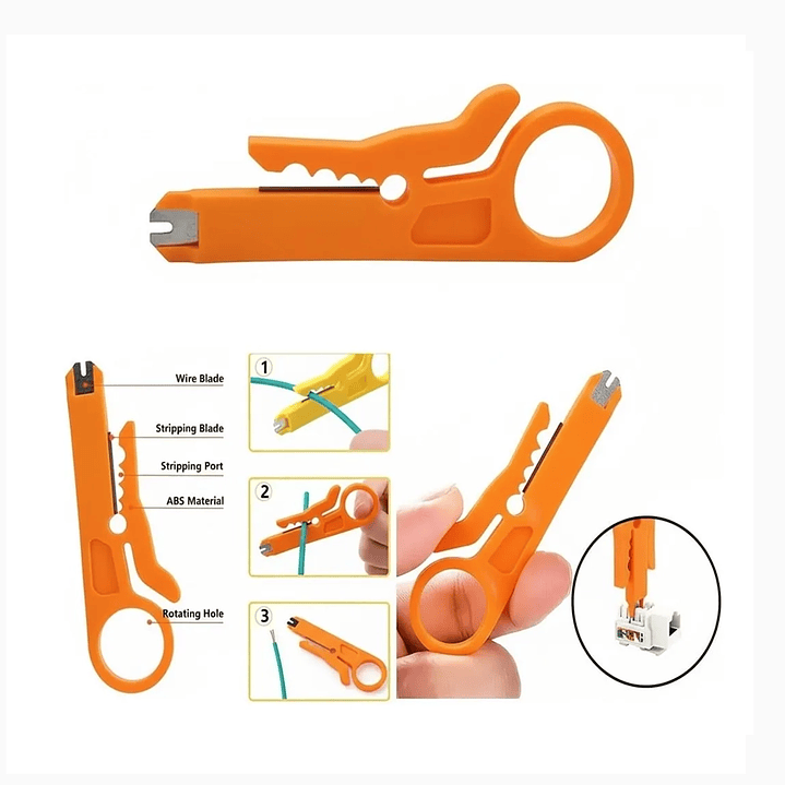 Crimpeadora Alicate Rj45 Rj11 Rj12  Mcasa 4