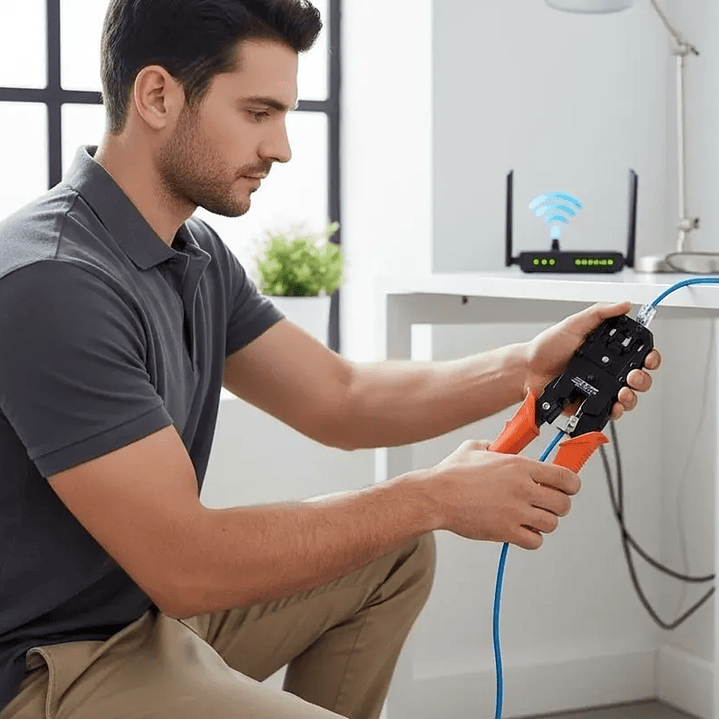 Crimpeadora Alicate Rj45 Rj11 Rj12  Mcasa 5