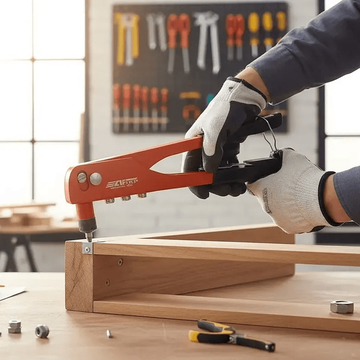 Remachadora Manual 4 Puntas Profesional Mcasa 3