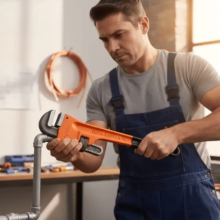 Llave Stilson 24 Pulgadas – Apertura 90 mm – Mango Antideslizante 5