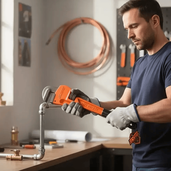 Llave Stilson 14 Pulgadas – Apertura 50 mm – Mango Antideslizante 2