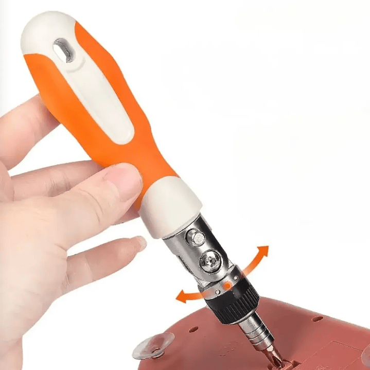 Kit Destornillador con Dados y Chicharra 41 Piezas – Maletín Portátil 7