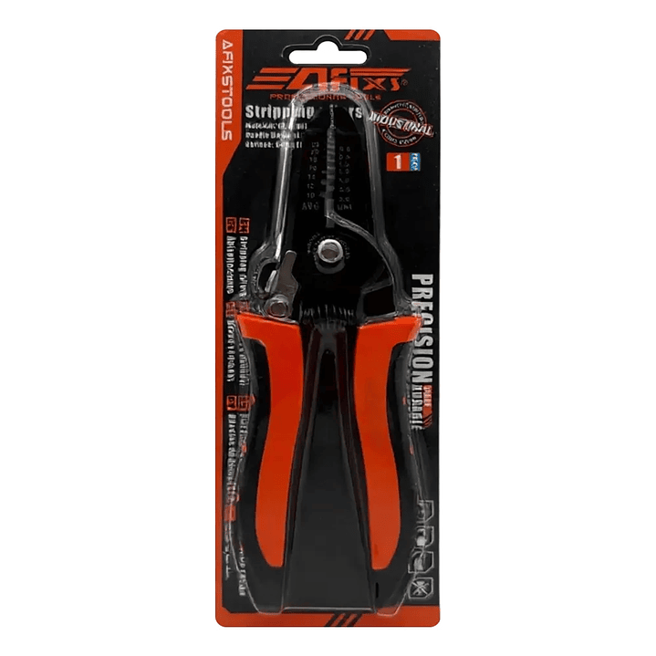Alicate Pelacable Multifunción 7 en 1 Afix-Tools con Crimpadora 0.2-6mm 2