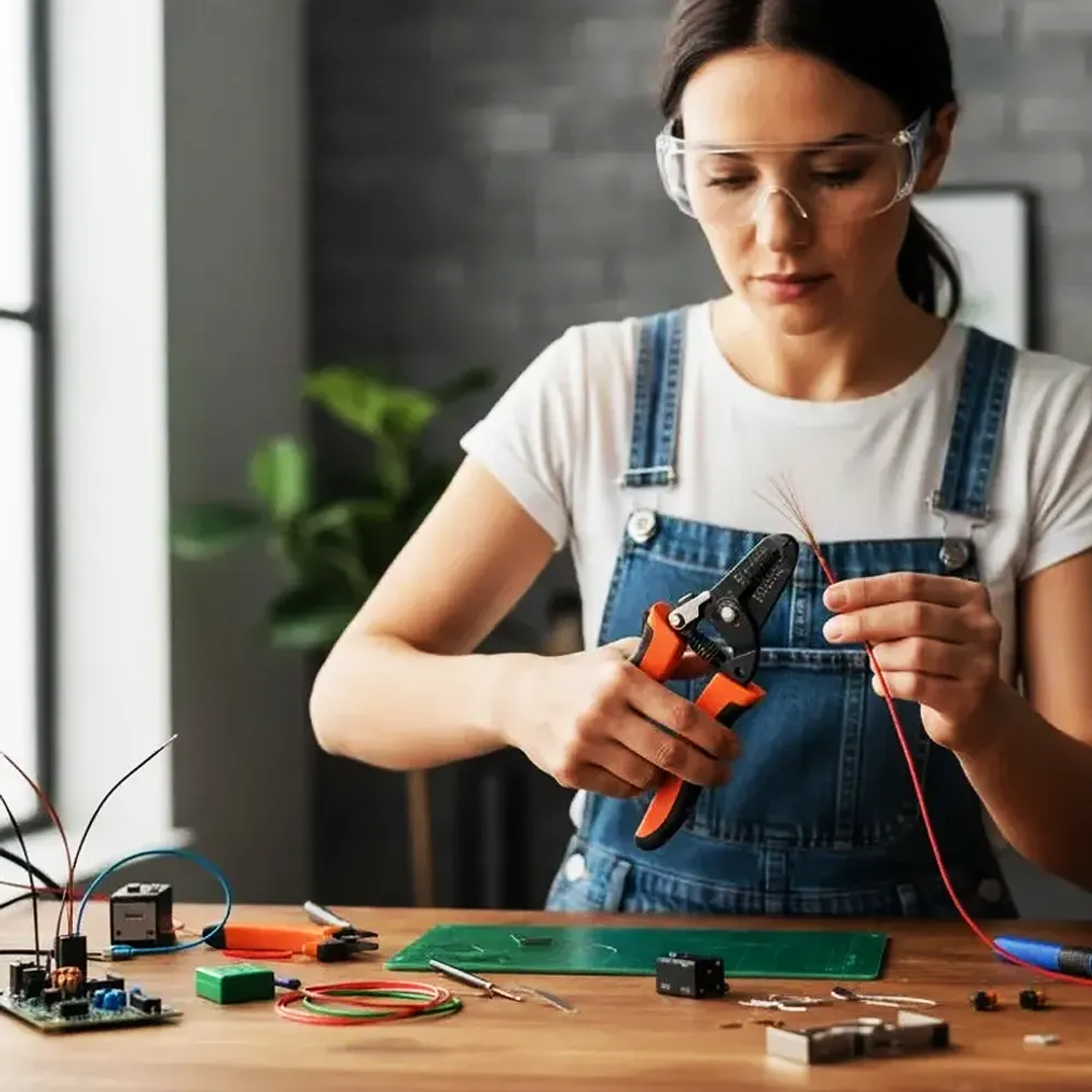 Alicate Pelacable Multifunción 7 en 1 Afix-Tools con Crimpadora 0.2-6mm 5