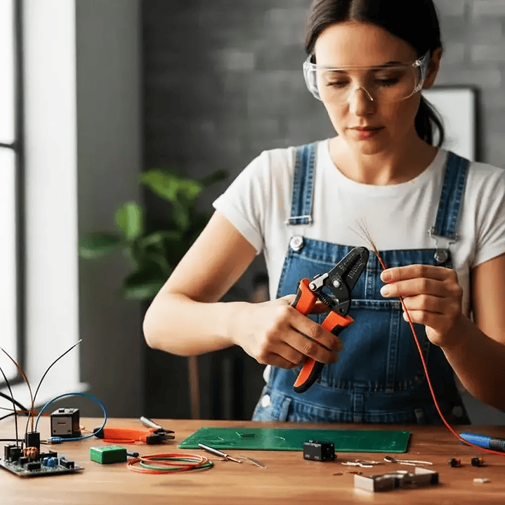 Alicate Pelacable Multifunción 7 en 1 Afix-Tools con Crimpadora 0.2-6mm 5