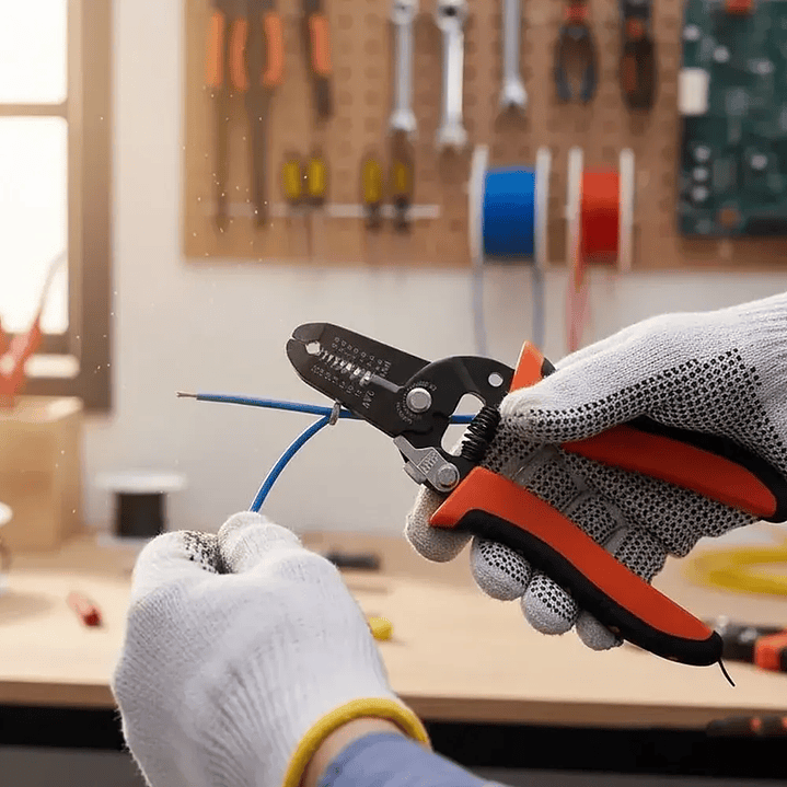 Alicate Pelacable Multifunción 7 en 1 Afix-Tools con Crimpadora 0.2-6mm 6