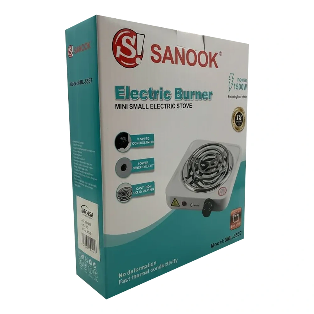 Cocinilla Eléctrica Sanook Mcasa - 1500W Inox con Eficiencia A++ 2