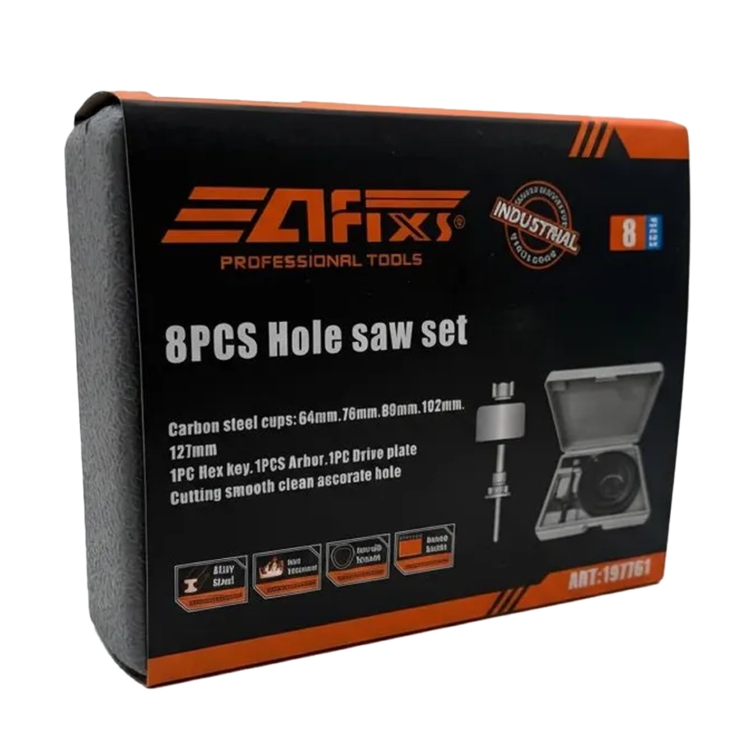 Kit Sierra Copa Madera Profesional  8 Piezas 2