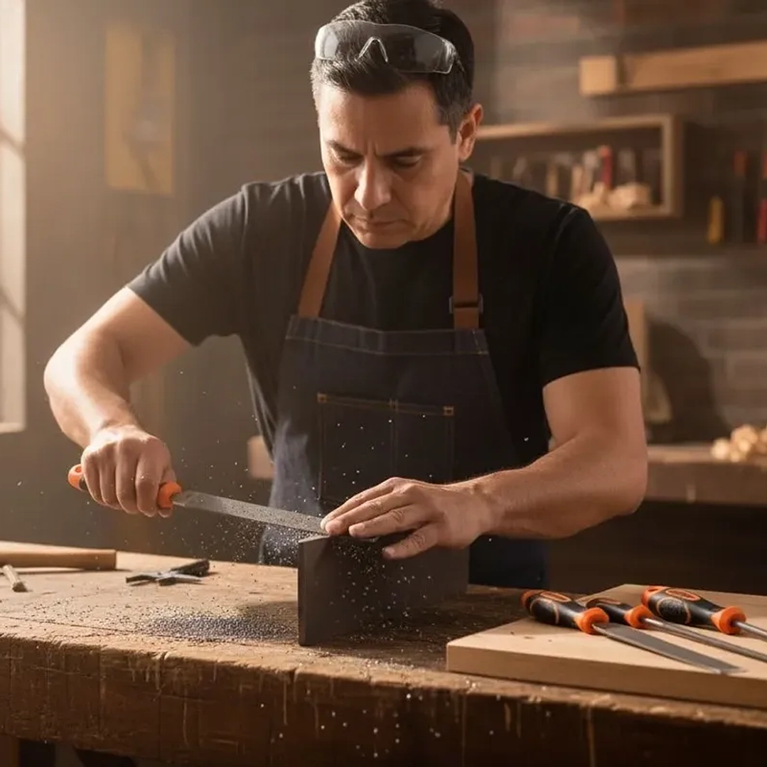 Juego de Limas Metálicas 3 Piezas 5