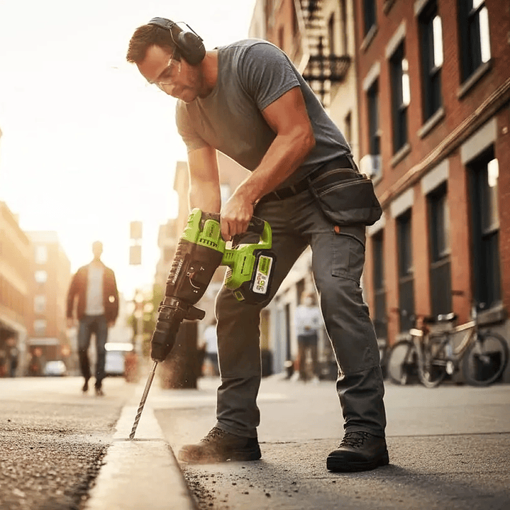 Rotomartillo Inalambrico Brushless Hammer Profesional mcasa 6