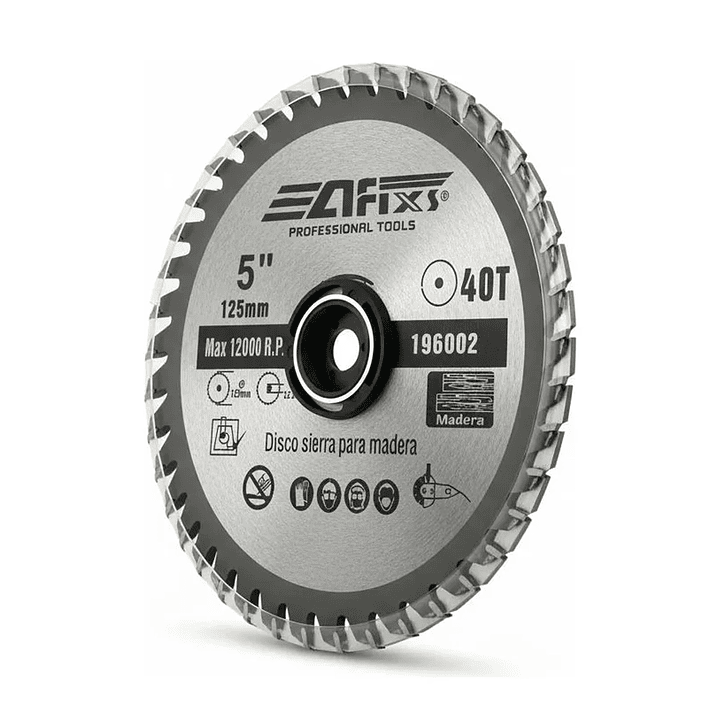 Disco de corte sierra para Madera 5”  1