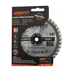 Disco de corte sierra para Madera 5” 