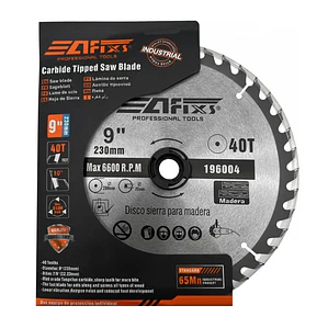 Disco de Sierra para Madera 9” (230 mm)