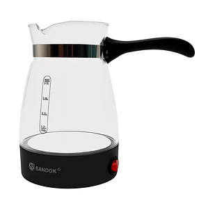 Cafetera Eléctrica Life Turca de Vidrio 600 ml
