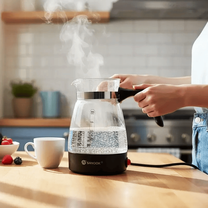 Cafetera Eléctrica Life Turca de Vidrio 600 ml 3