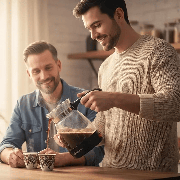 Cafetera Eléctrica Life Turca de Vidrio 600 ml 4