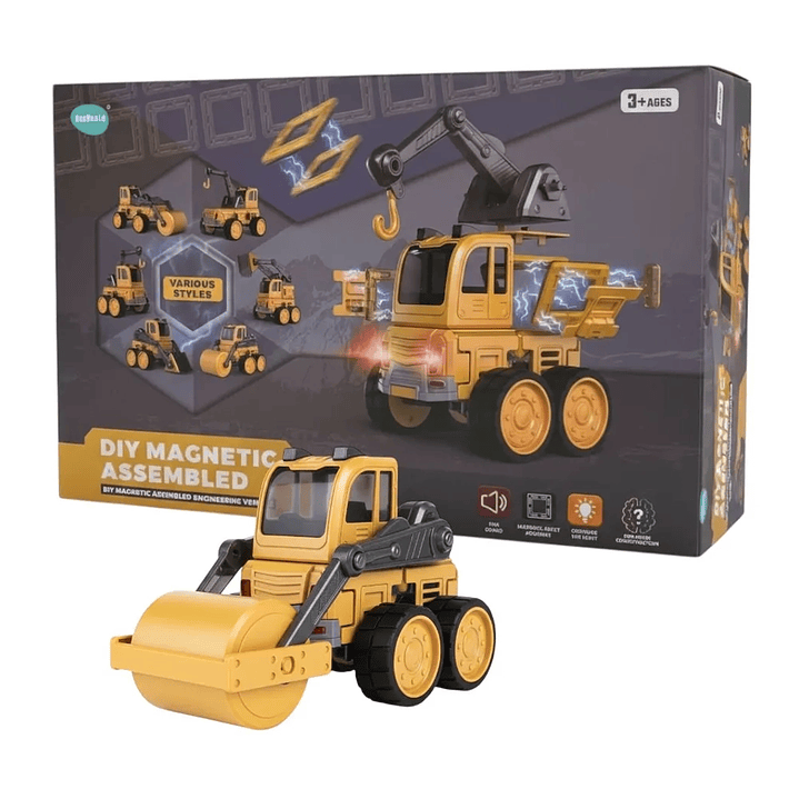 Juego de Construcción Magnético con Luces 2