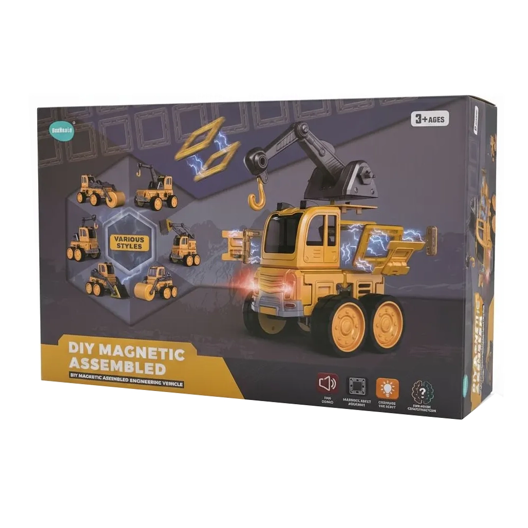 Juego de Construcción Magnético con Luces 4