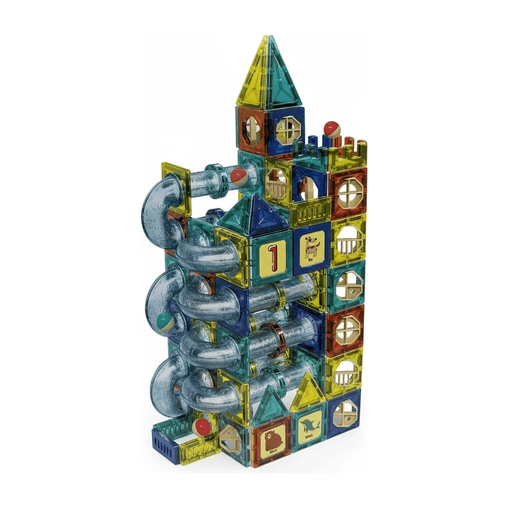 Juego de Bloques Magnéticos Space Block Diy 186 piezas 1