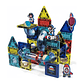 Juego de Bloques Magnéticos Space Block Diy 68 Piezas - Miniatura 1