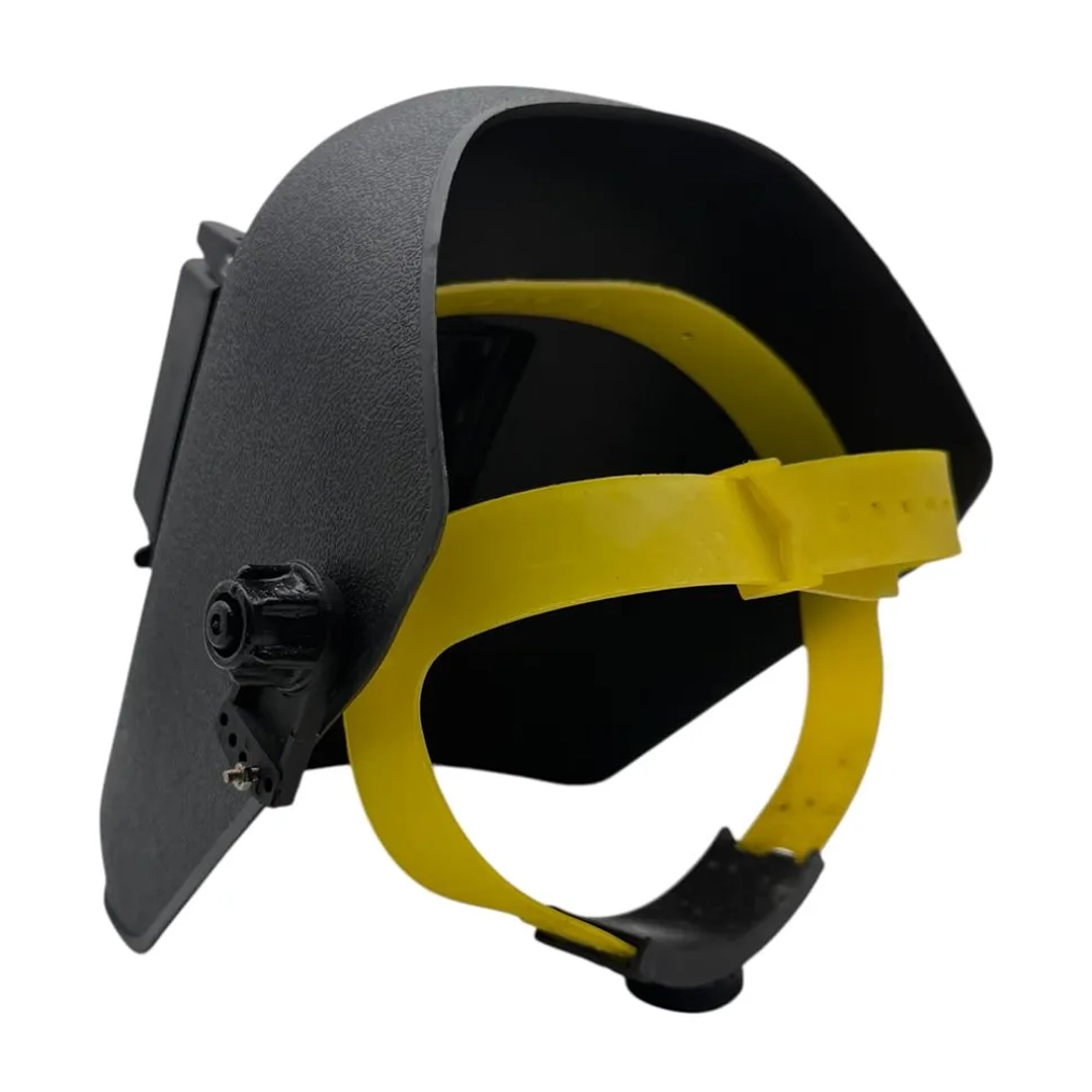 Máscara Soldar Profesional Color Negro Con Ajustador 3