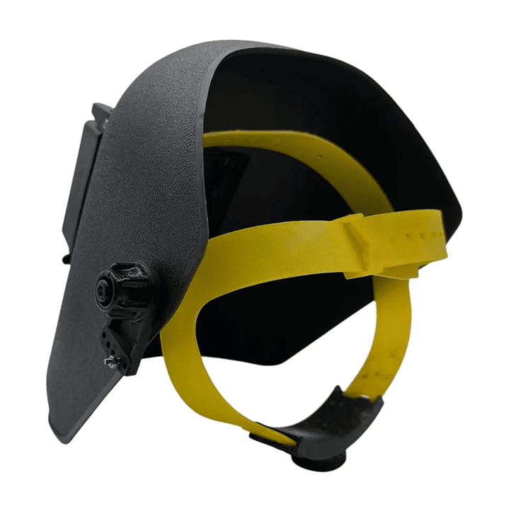 Máscara Soldar Profesional Color Negro Con Ajustador 3