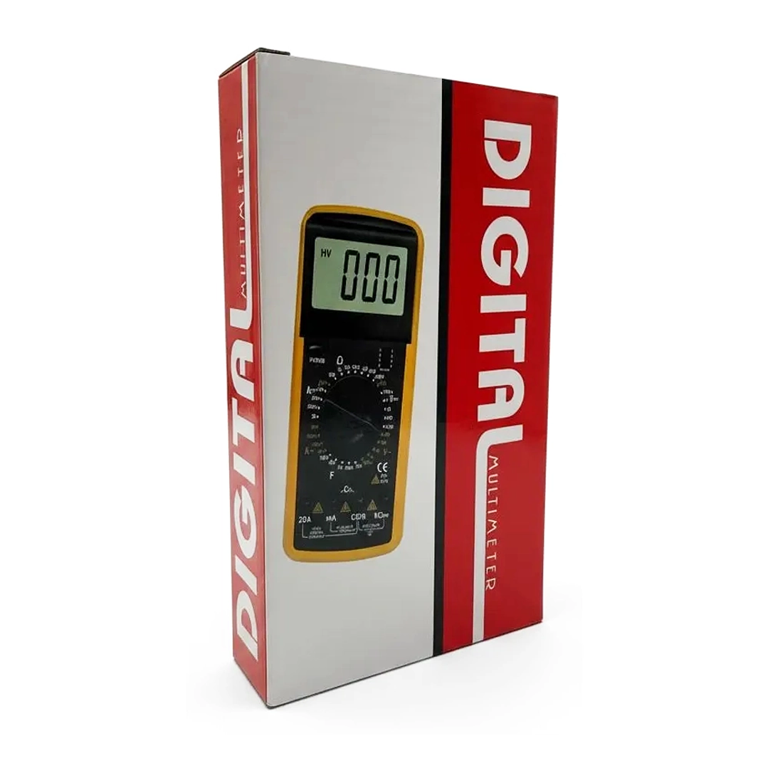 Tester Data Multitester Multimetro Digital Profesional Mcasa 3