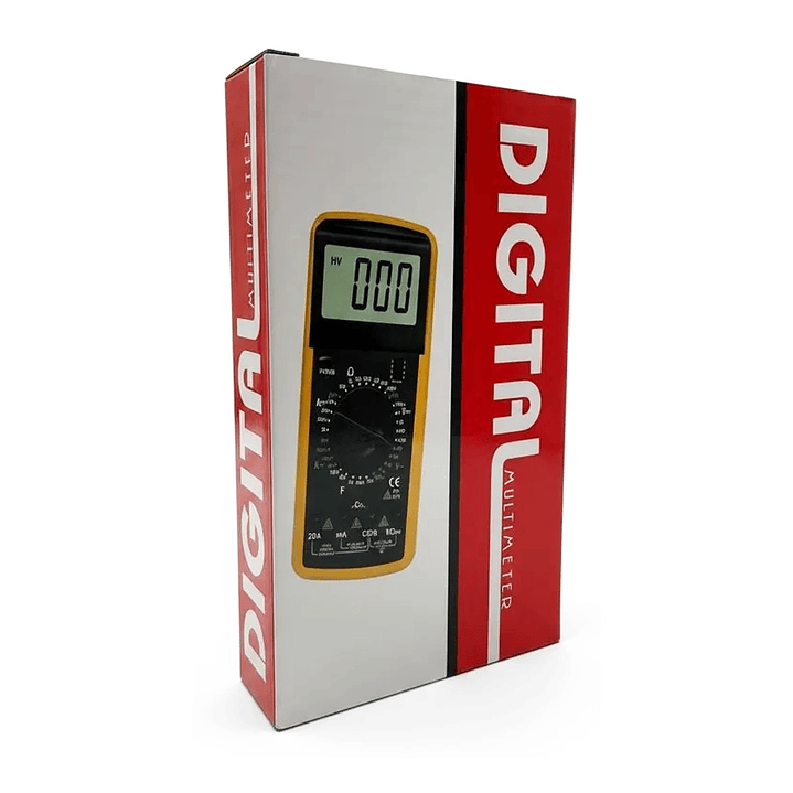 Tester Data Multitester Multimetro Digital Profesional Mcasa 3