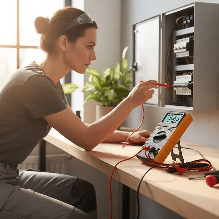 Tester Data Multitester Multimetro Digital Profesional Mcasa 4