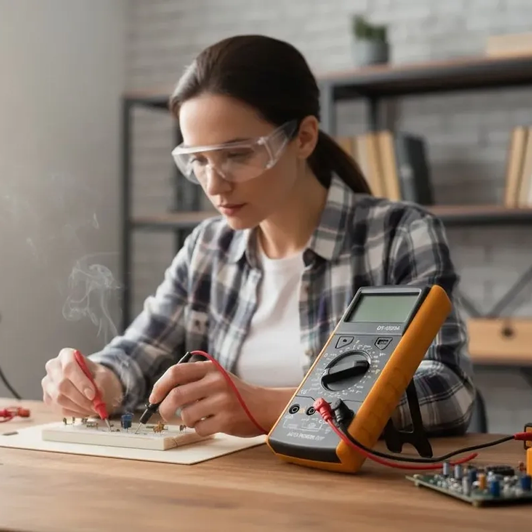 Tester Data Multitester Multimetro Digital Profesional Mcasa 5