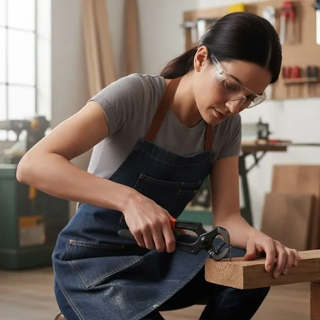 Tenaza Carpintero 6 Acero Mango Antideslizante Afixs-mcasa 4