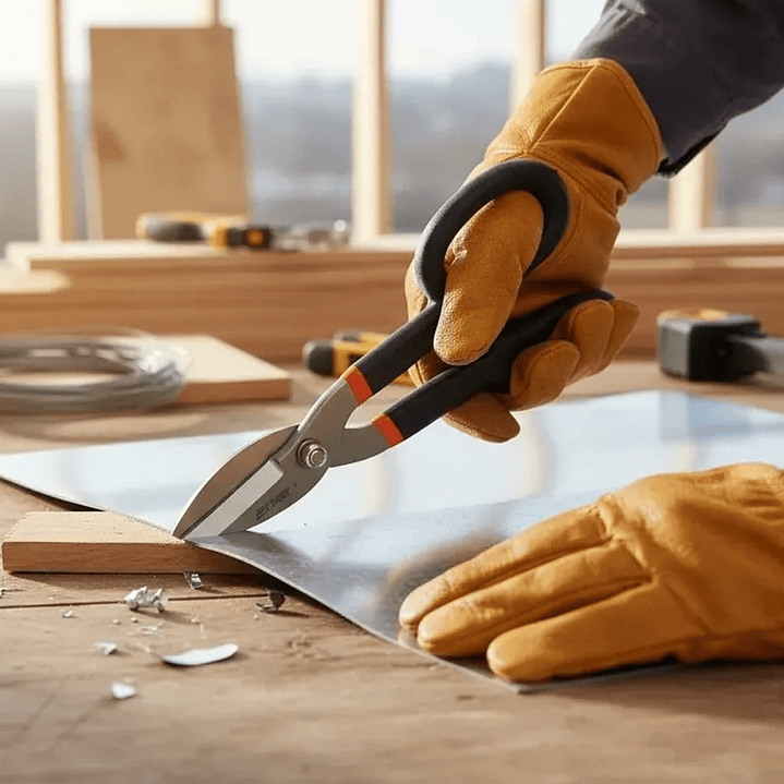 Tijera Hojalatera 8 Pulgadas Profesional Afixs-tools 3