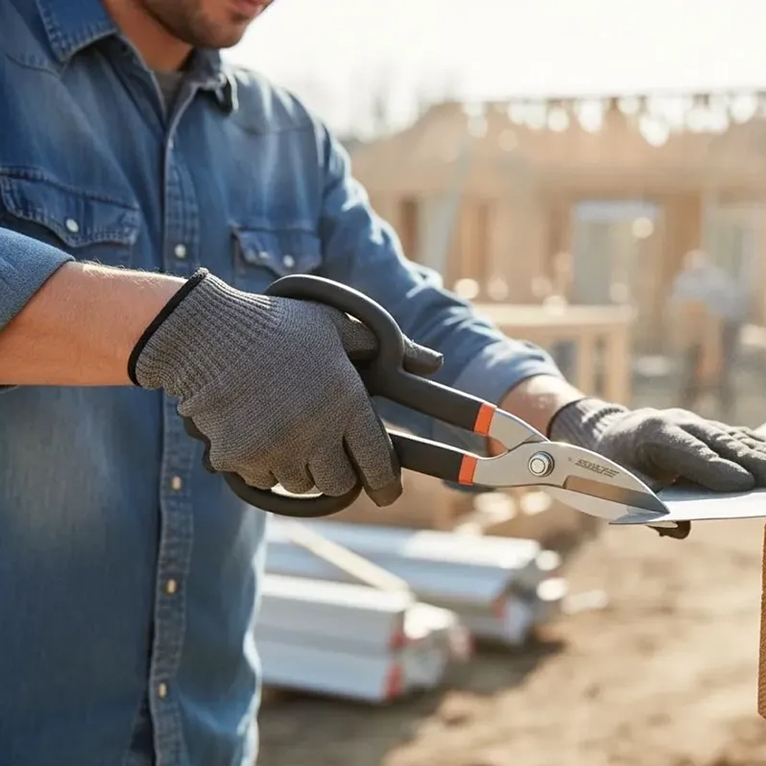 Tijera Hojalatera 8 Pulgadas Profesional Afixs-tools 4